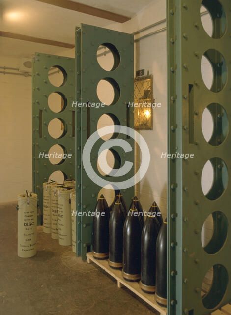 Magazine in Pendennis Castle, Falmouth, Cornwall, 1998. Artist: N Corrie