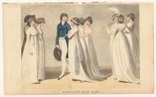 Magazine of Female Fashions of London and Paris: Ranelagh July 1798, 1798. Creator: Unknown