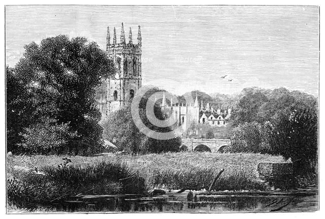 Magdalen College, Oxford, 1900. Artist: Unknown