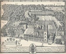 Magdalen College, Oxford 1905. Artist: Edmund Hort New