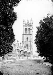Magdalen College, Oxford, Oxfordshire, c1860-c1922. Artist: Henry Taunt