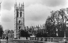 Magdalen College, Oxford, Oxfordshire, early 20th century.Artist: Kingsway