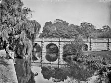 Magdalen Bridge, Oxford, Oxfordshire, 1875. Artist: Henry Taunt