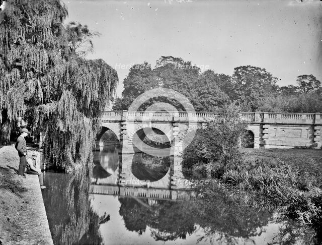 Magdalen Bridge, Oxford, Oxfordshire, 1875. Artist: Henry Taunt