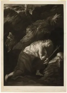 Magdalen in the Desert, c. 1800. Creator: Johann Joseph Freidhoff