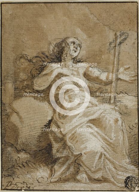 Magdalen in the Desert, n.d. Creator: François Perrier.