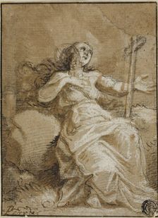 Magdalen in the Desert, n.d. Creator: François Perrier