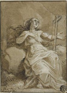 Magdalen in the Desert, n.d. Creator: François Perrier