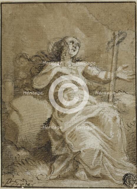 Magdalen in the Desert, n.d. Creator: François Perrier.