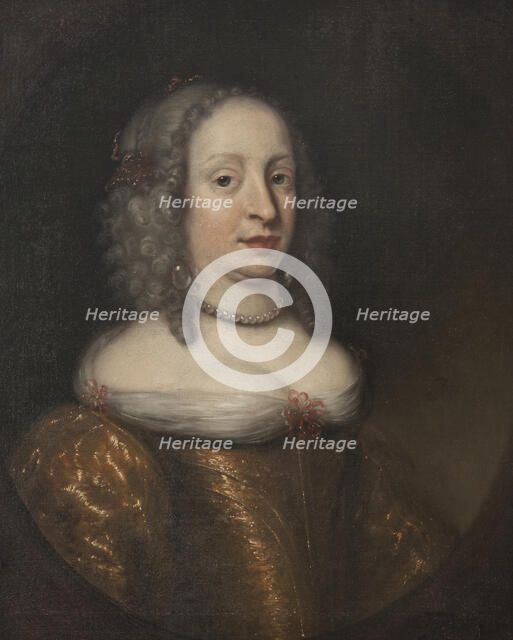 Magdalena Sibylla, 1631-1719, princess of Holstein-Gottorp, c.1651. Creator: Jurgen Ovens.
