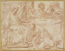 Magdalene Washing Christ's Feet, n.d. Creator: Giuseppe Passeri