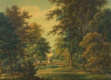 Magistrate Heurlin's Residence Truveholm in Västergötland. Creator: Johan Fredrik Julin