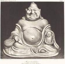 Magot de la Chine, 1834. Creator: Honore Daumier