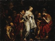Magnanimity of Scipio Africanus, 1775. Creator: Pieter-Jozef Verhaghen