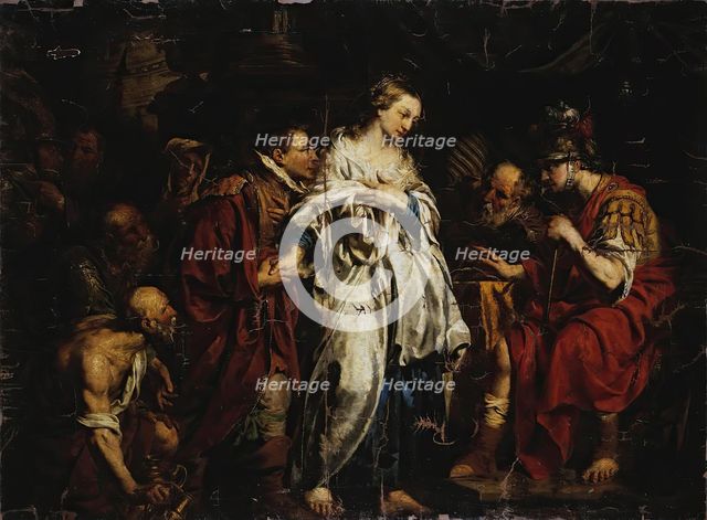 Magnanimity of Scipio Africanus, 1775. Creator: Pieter-Jozef Verhaghen.