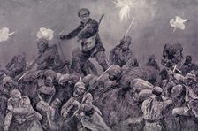 Magnificent Charge of Indian Troops Against the German Trenches 1916. Creator: Unknown