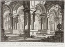 Magnificent Architectural Space, c1743. Creator: Giovanni Battista Piranesi