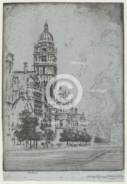 Magnificent Kensington, 1904. Creator: Joseph Pennell.