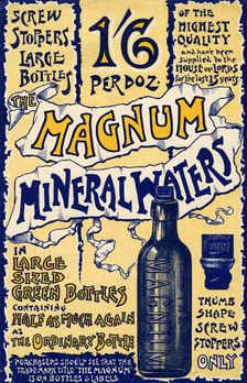 Magnum Mineral Waters, 1900