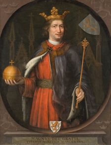 Magnus Eriksson King of Sweden and Norway, 1316-1374, c14th century. Creator: Anon