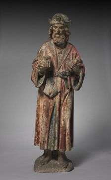 Magus from an Adoration Group, c. 1460-1475. Creator: Unknown
