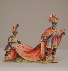Magus with Moorish Attendant, 18th century. Creator: Unknown
