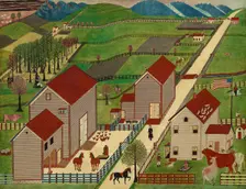 Mahantango Valley Farm, late 19th century. Creator: Unknown