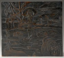 Mahana Atua (The Food of the Gods) [recto], 1894/1895. Creator: Paul Gauguin