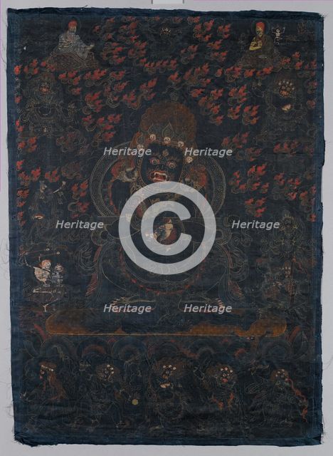 Mahakala, Protector of the Tent, ca. 1650. Creator: Unknown.