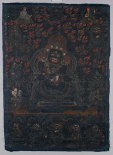 Mahakala, Protector of the Tent, ca. 1650. Creator: Unknown