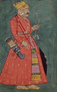 Maharaja Kesari Singh (Kesava Sen, 1574-1604), c1725. Creator: Unknown