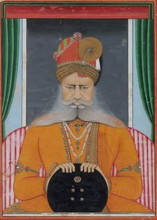 Maharaja Sardar Singh of Bikaner, ca. 1860-70. Creator: Chotu
