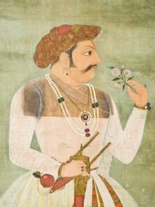Maharana Jagat Singh I (reigned 1628-1654) (image 2 of 2), between c1760 and c1765. Creator: Unknown