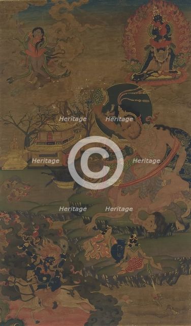 Mahasiddha Damarupa, 18th century. Creator: Unknown.