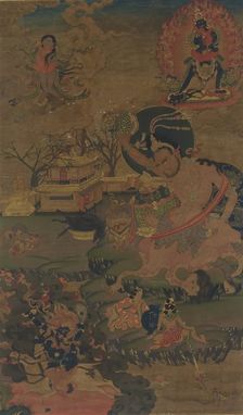 Mahasiddha Damarupa, 18th century. Creator: Unknown