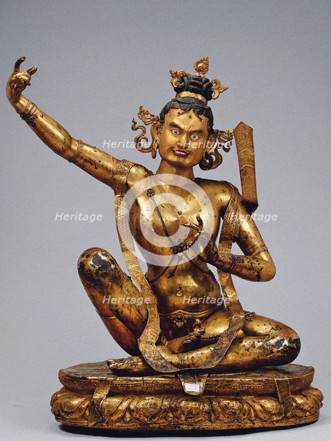 Mahasiddha Damarupa, First quarter of the 16th century. Creator: Tibetan Culture.