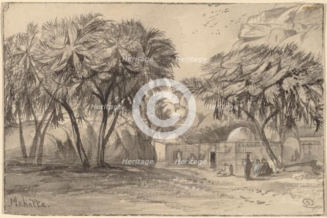 Mahatta, 1884/1885. Creator: Edward Lear.