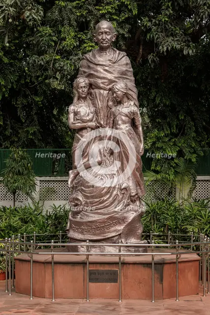 Mahatma Gandhi Memorial Museum, New Delhi, India, 2023. Creator: Peter Thompson.