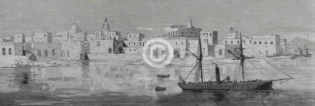 Mahdist War, (1881-1899), Suakin, Sudan, 1883. Creator: Bernardo Rico.