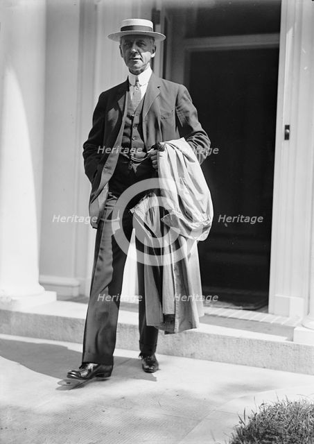 Mahlon H. [sic] Pitney, Associate Justice, U.S. Supreme Court, 1913. Creator: Harris & Ewing.