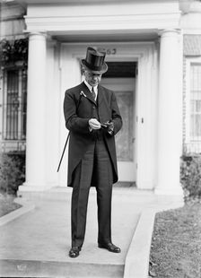 Mahlon H. [sic] Pitney, Associate Justice, U.S. Supreme Court, 1913. Creator: Harris & Ewing
