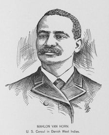 Mahlon Van Horn; U.S. Consul in Danish West Indies, 1902. Creator: J. H. Cunningham