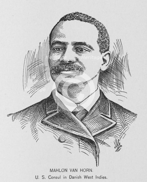 Mahlon Van Horn; U.S. Consul in Danish West Indies, 1902. Creator: J. H. Cunningham.