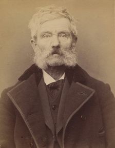 Mahler. Jacob, Henri, Jean. 61 ans, né à Hanovre (Duché de Hesse). Couvreur. Anarchiste. 3..., 1894. Creator: Alphonse Bertillon