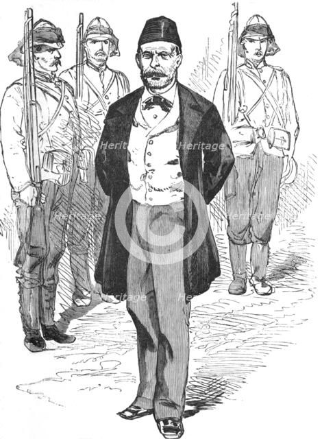 'Mahmoud Fehmy, Chief of Arabi's Staff', c1882. Artist: Unknown.