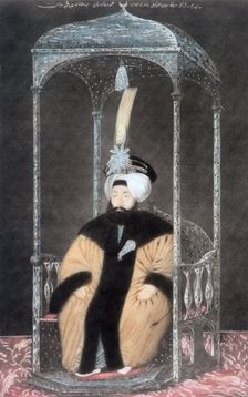 Mahmud II, Ottoman Emperor, 1808. Creator: John Young