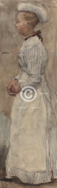 Maid, 1875-1934. Creator: Isaac Lazerus Israels.