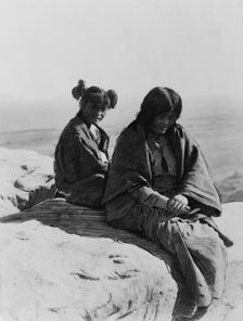 Maiden and Matron, c1905. Creator: Edward Sheriff Curtis