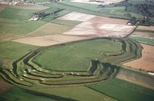 Maiden Castle, Dorset, 1970. Artist: Jim Hancock