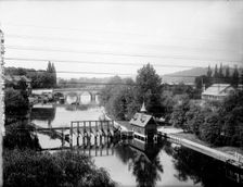 Maidenhead Bridge, Maidenhead, Berkshire, 1883. Artist: Henry Taunt
